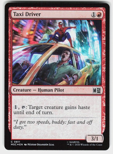 Taxi driver foil msc 811 - [msc, 811]