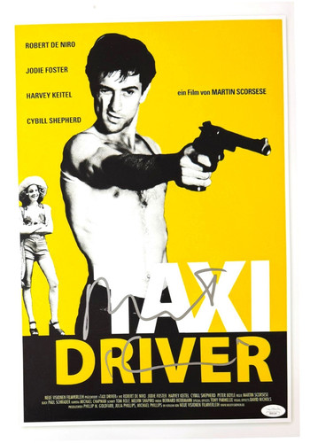 Robert niro signed - niro, taxi