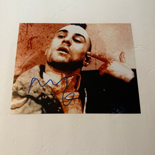 Robert deniro autographed taxi - robert,