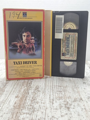 Taxi driver vhs tape 1985 - driver,