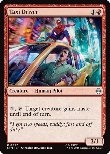 Taxi driver common - common, marvel's