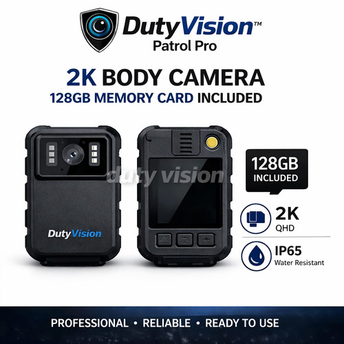 Body camera night vision - 2k,