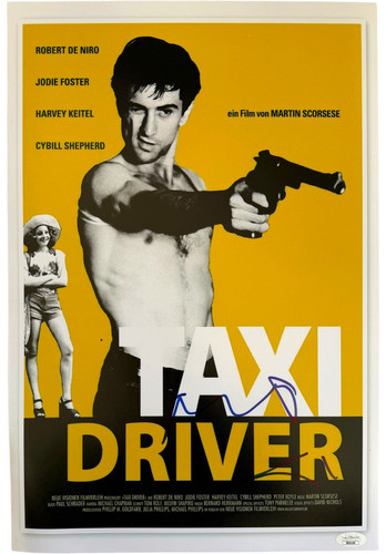 Robert niro signed taxi - de,