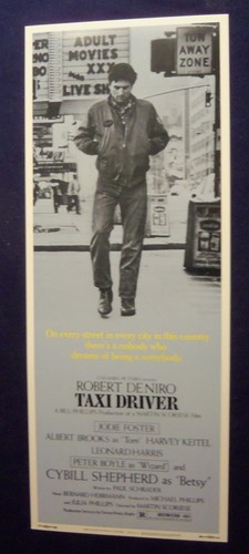 Taxi driver 14x36 original - taxi,