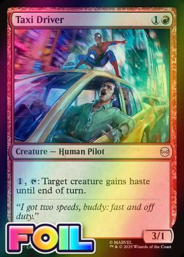 Taxi driver foil spm - taxi,