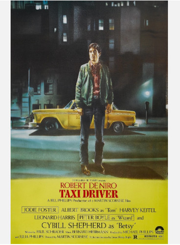 Taxi driver movie poster - driver,
