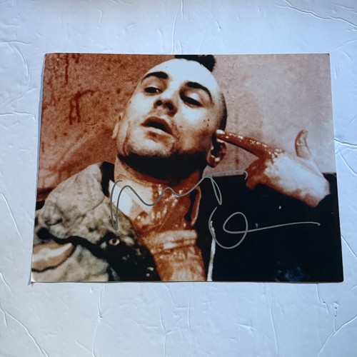Robert niro autographed - robert,