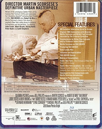 Taxi driver bluray good - driver,
