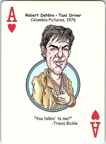 Robert deniro playing card - playing,