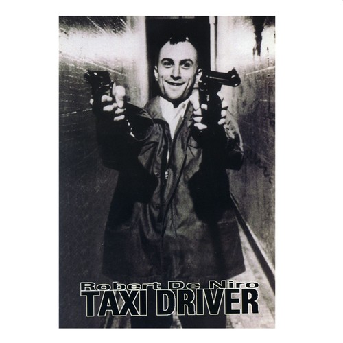 Postkarte robert niro taxi - postkarte,