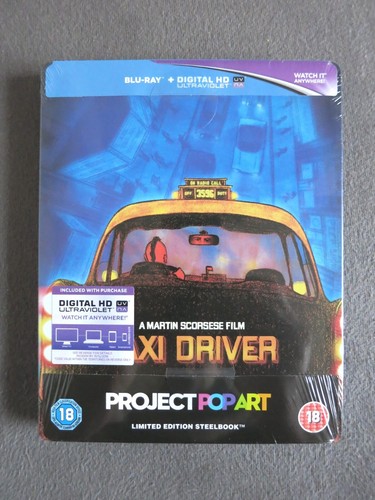 Taxi driver bluray steelbook - taxi,