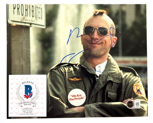 Robert niro signed - robert, taxi