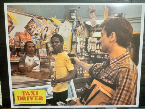 Lobby card 1976 taxi driver - taxi,