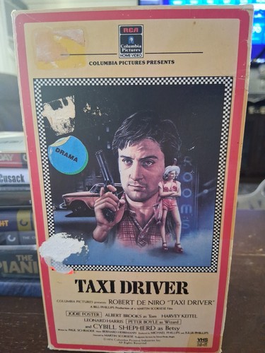 Taxi driver vhs - tape, rca
