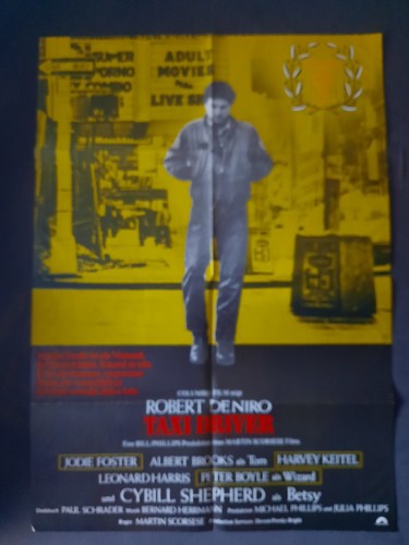 Taxi driver filmplakat - taxi,