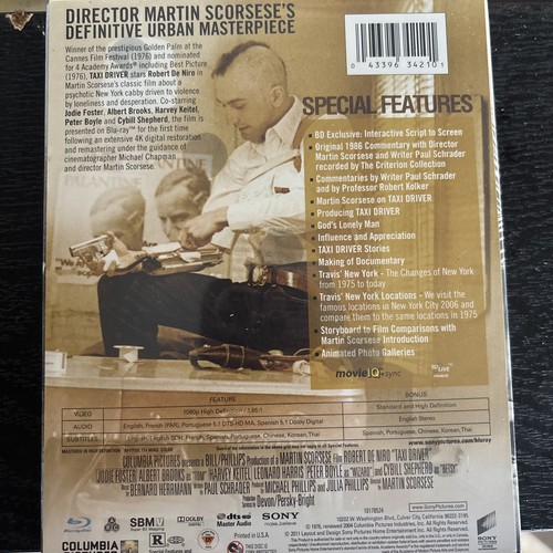 Taxi driver blu - driver, digipak