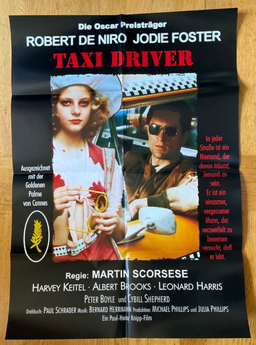 Taxi driver - (kinoplakat,